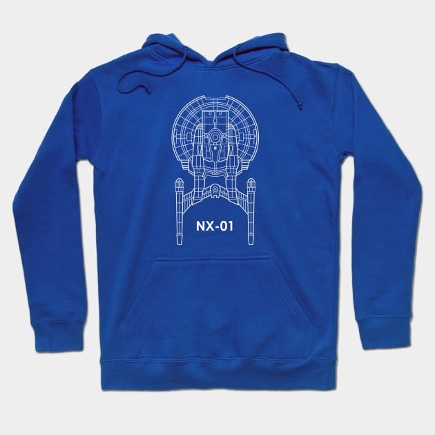 First Ship Hoodie by nickbeta